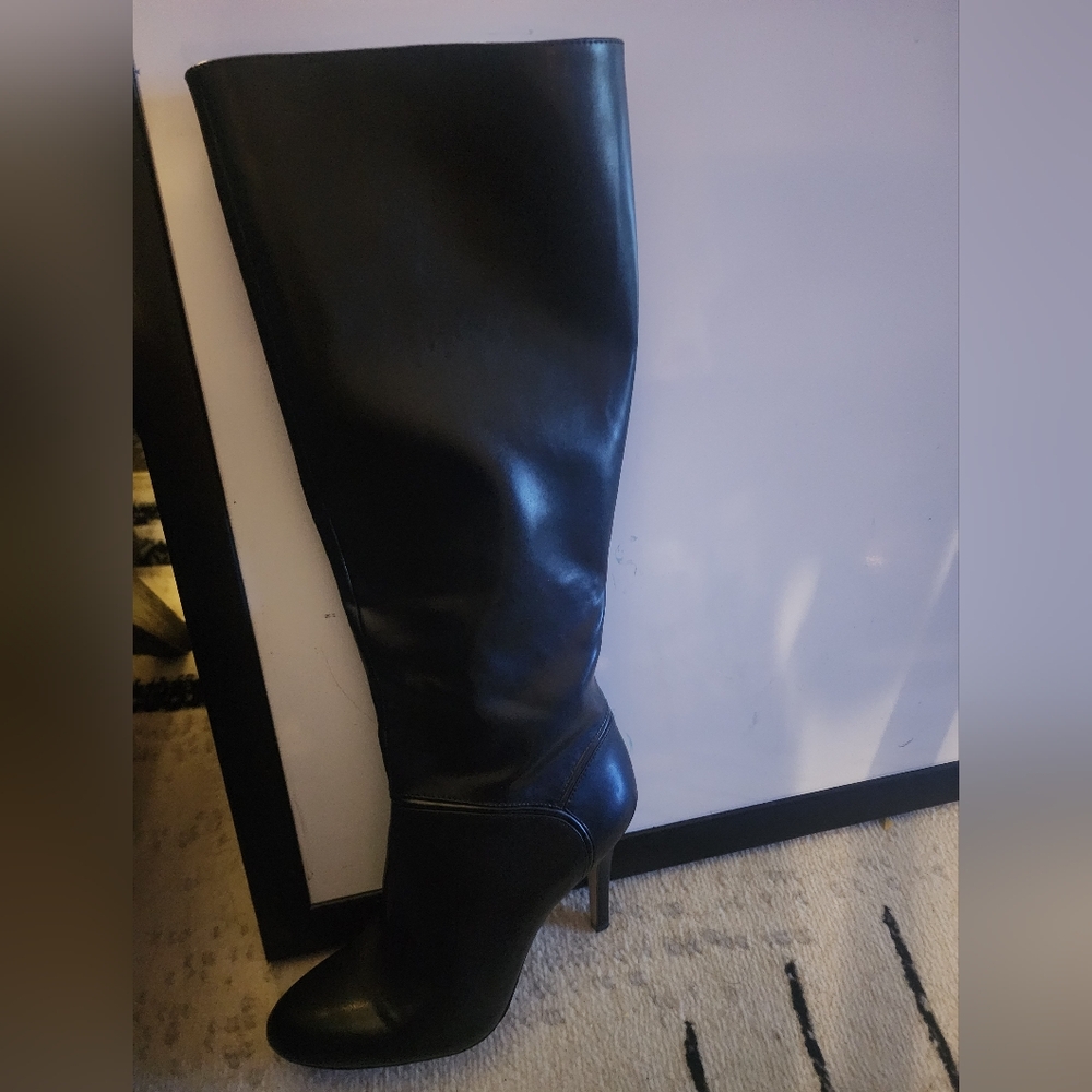 INC International Concepts Womens Taisa Almond Toe, Black, Size 6.5